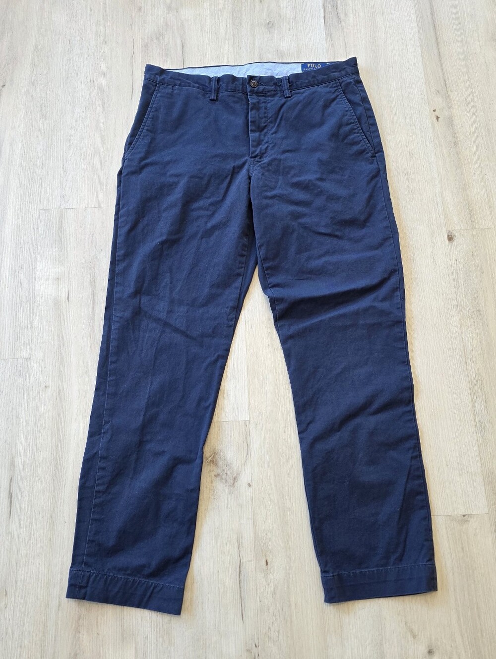 Polo Ralph Lauren The Polo Chino Pants Men's Size 33/30 Stretch Straight  Navy